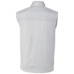 Cutter & Buck Men's Polished Tall Stealth Full Zip Vest -Cutter & Buck BCC00008 POL B