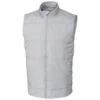 Cutter & Buck Men's Polished Tall Stealth Full Zip Vest -Cutter & Buck BCC00008 POL F