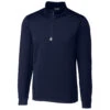 Cutter & Buck Men's Liberty Navy Tall DryTec Traverse Half-Zip -Cutter & Buck BCK00067 LYN F