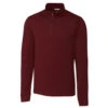 Cutter & Buck Men's Bordeaux Tall DryTec Long Sleeve Advantage Half-Zip