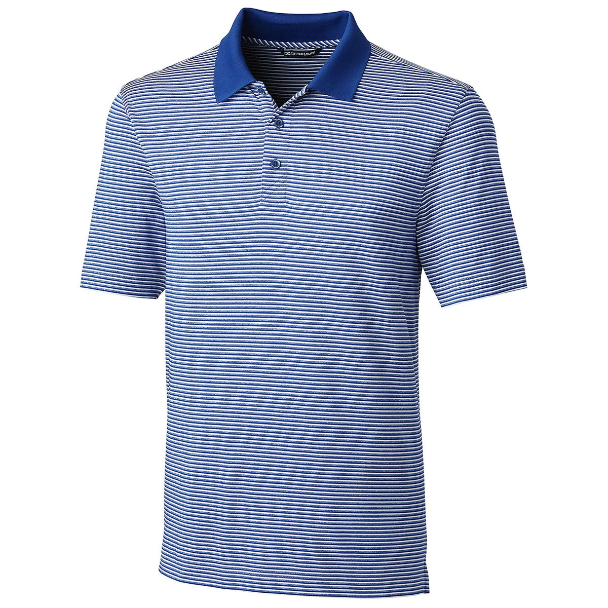 Cutter & Buck Men's Tour Blue Tall Forge Polo Tonal Stripe 3 Cutter & Buck Men's Tour Blue Tall Forge Polo Tonal Stripe
