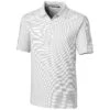 Cutter & Buck Men's White Tall Forge Polo Pencil Stripe 2 Cutter & Buck Men's White Tall Forge Polo Pencil Stripe -Cutter & Buck BCK00144 WH F