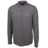 Cutter & Buck Men's Charcoal Tall Reach Oxford Button Front Long Sleeve