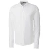 Cutter & Buck Men's White Tall Reach Oxford Button Front Long Sleeve -Cutter & Buck BCK00157 WH F