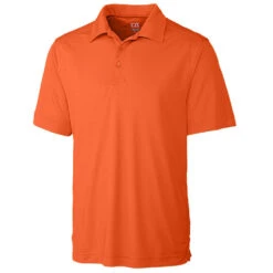 Cutter & Buck Men's College Orange Tall DryTec Northgate Polo