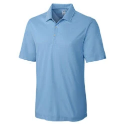 Cutter & Buck Men's Seaport/White Tall DryTec Blaine Oxford Polo