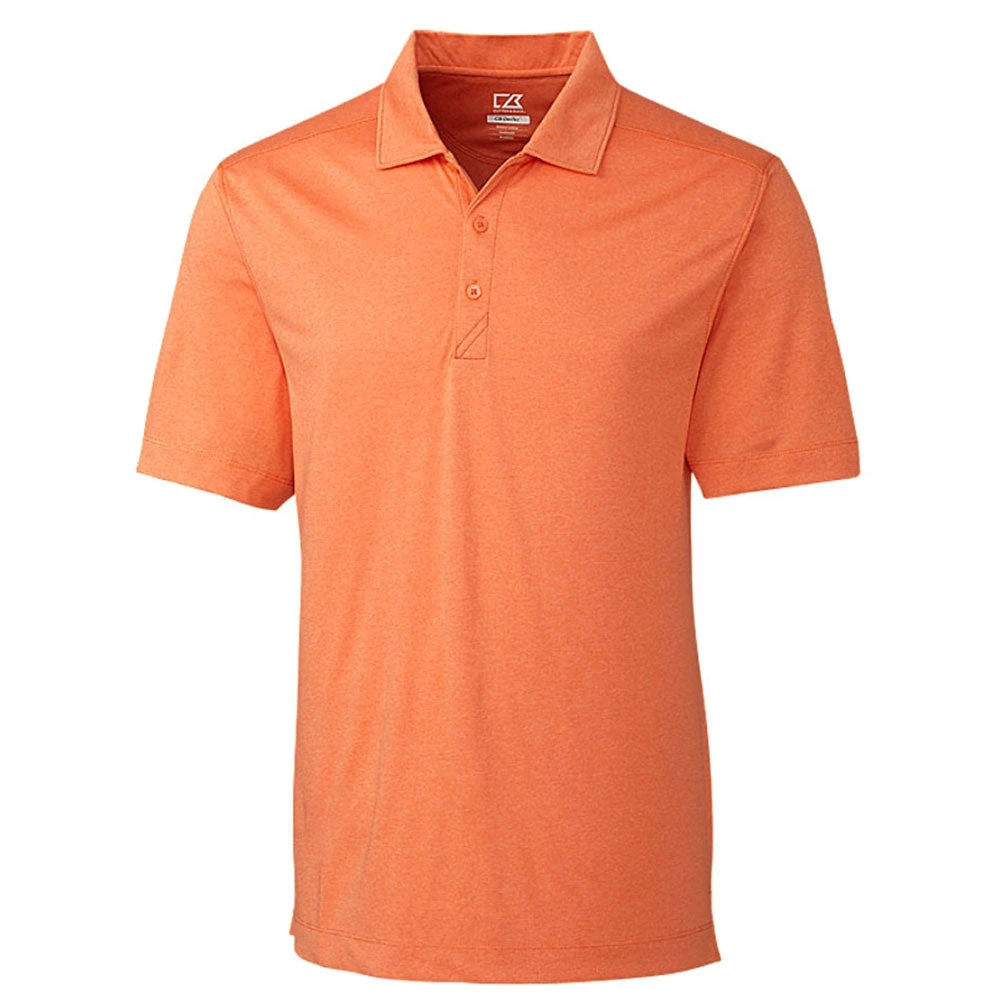 Cutter & Buck Men's Orange Burst Heather Tall DryTec Chelan Polo 3 Cutter & Buck Men's Orange Burst Heather Tall DryTec Chelan Polo
