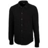 Cutter & Buck Men's Black Tall Coastal Shirt Jacket