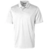 Cutter & Buck Men's White Tall Prospect Polo 2 Cutter & Buck Men's White Tall Prospect Polo -Cutter & Buck BCK01127 WH F