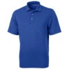 Cutter & Buck Men's Tour Blue Virtue Eco Pique Recycled Tall Polo