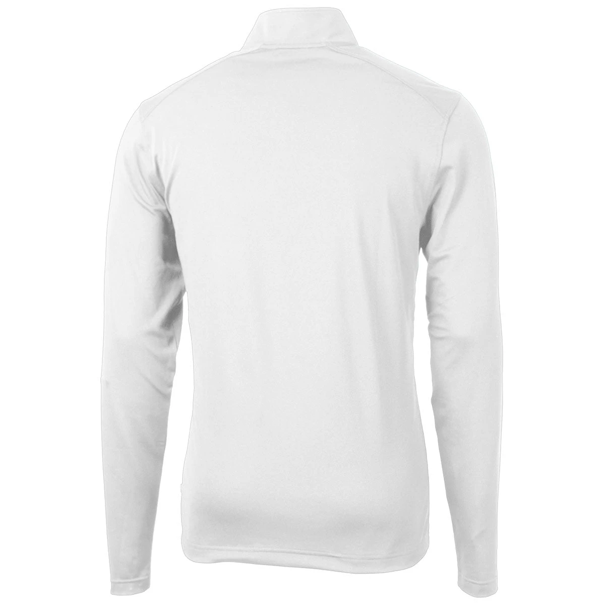 Cutter & Buck Men's White Virtue Eco Pique Recycled Tall Quarter Zip 4 Cutter & Buck Men's White Virtue Eco Pique Recycled Tall Quarter Zip - Image 2