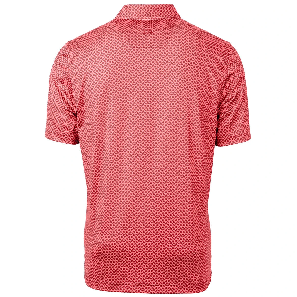 Cutter & Buck Men's Cardinal Red Pike Banner Print Stretch Tall Polo 4 Cutter & Buck Men's Cardinal Red Pike Banner Print Stretch Tall Polo - Image 2