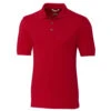 Cutter & Buck Men's Cardinal Red Tall DryTec Short Sleeve Advantage Polo 2 Cutter & Buck Men's Cardinal Red Tall DryTec Short Sleeve Advantage Polo -Cutter & Buck BCK09321 CDR F