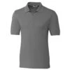 Cutter & Buck Men's Elemental Grey Tall DryTec Short Sleeve Advantage Polo -Cutter & Buck BCK09321 EG F