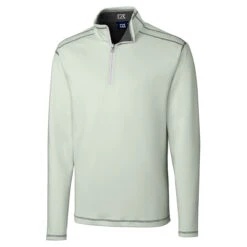Cutter & Buck Men's Reflect Tall DryTec Evergreen Reversible Half-Zip