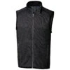 Cutter & Buck Men's Charcoal Heather Tall Mainsail Vest -Cutter & Buck BCO00047 CCH F