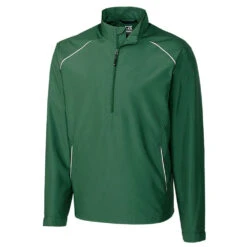 Cutter & Buck Men's Hunter Tall WeatherTec Beacon Half-Zip Jacket