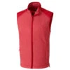 Cutter & Buck Men's Cardinal Red Heather Tall WeatherTec Cedar Park Vest 1 Cutter & Buck Men's Cardinal Red Heather Tall WeatherTec Cedar Park Vest -Cutter & Buck BCO09842 CRH F