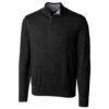 Cutter & Buck Men's Black Tall Lakemont Half-Zip