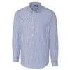Cutter & Buck Men's Tour Blue Tall Long Sleeve Epic Easy Care Stretch Gingham Shirt