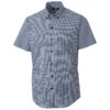 Cutter & Buck Men's Indigo Tall Anchor Gingham Short Sleeve