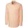 Cutter & Buck Men's College Gold Tall Long Sleeve Epic Easy Care Tattersall Shirt -Cutter & Buck BCW01891 CLG F