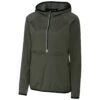 Cutter & Buck Women's Poplar Breaker Half Zip Hooded Popover -Cutter & Buck CA LCO00030 PLO F