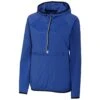 Cutter & Buck Women's Tour Blue Breaker Half Zip Hooded Popover -Cutter & Buck CA LCO00030 TBL F