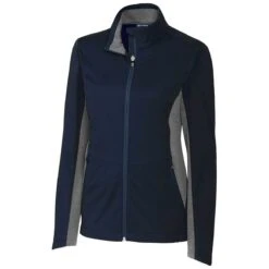 Cutter & Buck Women's Liberty Navy Navigate Softshell