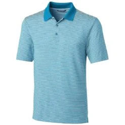 Cutter & Buck Men's Chambers Forge Polo Tonal Stripe