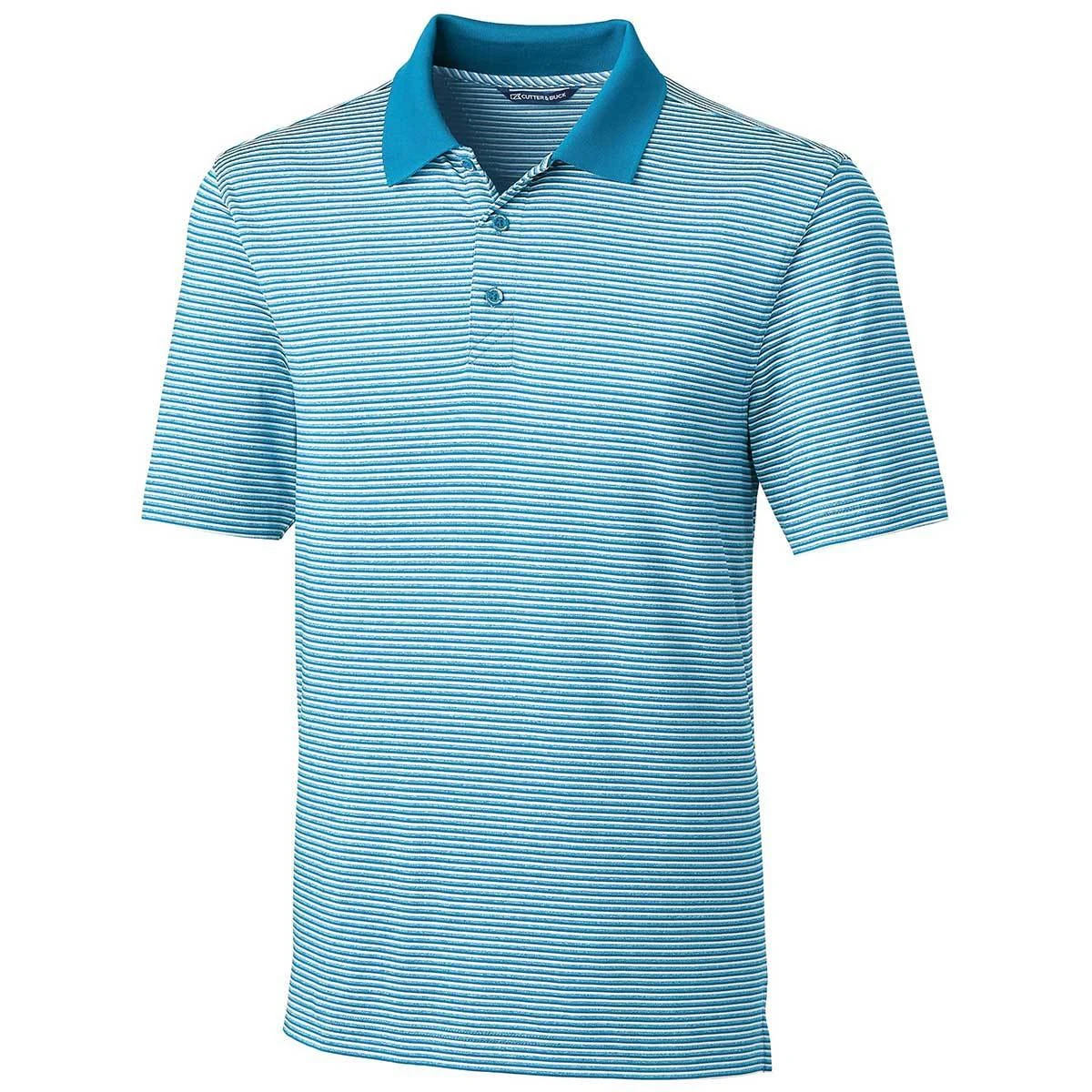 Cutter & Buck Men's Chambers Forge Polo Tonal Stripe 3 Cutter & Buck Men's Chambers Forge Polo Tonal Stripe