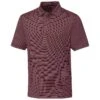 Cutter & Buck Men's Bordeaux Forge Polo Pencil Stripe -Cutter & Buck CA MCK00144 BRD F