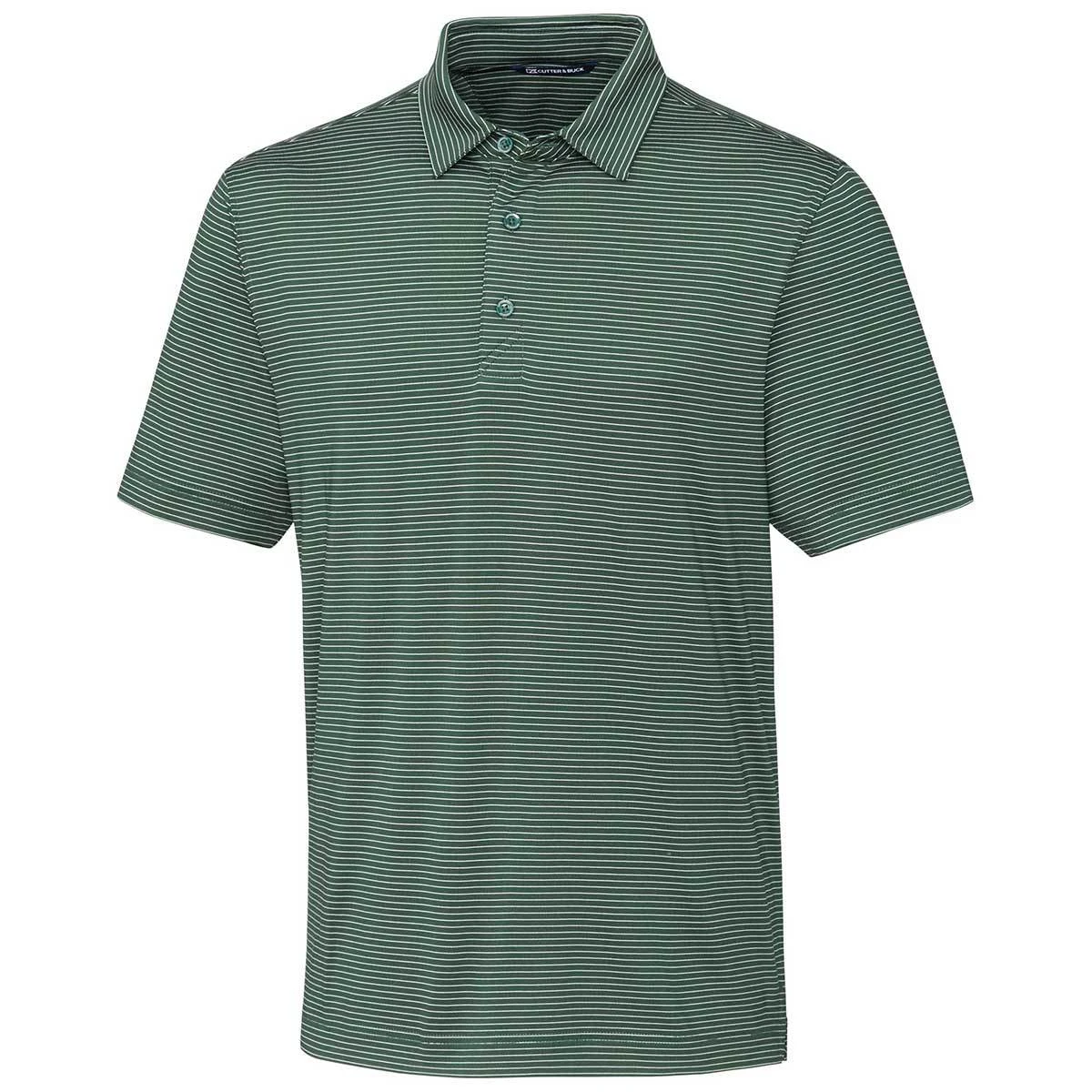 Cutter & Buck Men's Hunter Forge Polo Pencil Stripe 3 Cutter & Buck Men's Hunter Forge Polo Pencil Stripe