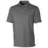 Cutter & Buck Men's Charcoal Heather Forge Polo -Cutter & Buck CA MCK01050 CCH F