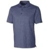 Cutter & Buck Men's Indigo Heather Forge Polo 2 Cutter & Buck Men's Indigo Heather Forge Polo -Cutter & Buck CA MCK01050 IDH F