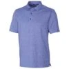 Cutter & Buck Men's Tour Blue Heather Forge Polo