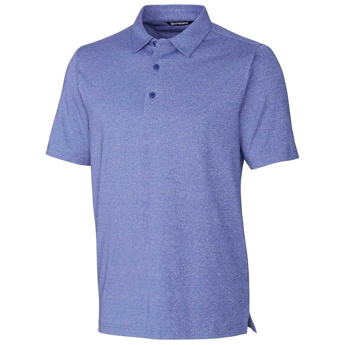 Cutter & Buck Men's Tour Blue Heather Forge Polo 3 Cutter & Buck Men's Tour Blue Heather Forge Polo