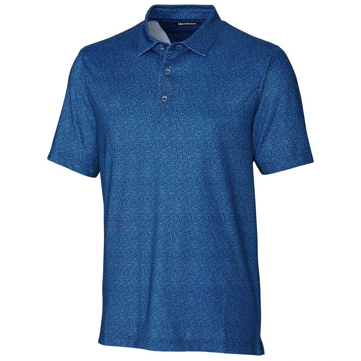 Cutter & Buck Men's Indigo Pike Micro Floral Print Polo 3 Cutter & Buck Men's Indigo Pike Micro Floral Print Polo