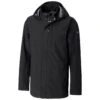 Cutter & Buck Men's Black Shield Hooded Shell -Cutter & Buck CA MCO00028 BL F