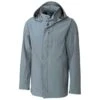 Cutter & Buck Men's Soapstone Shield Hooded Shell -Cutter & Buck CA MCO00028 SPS F