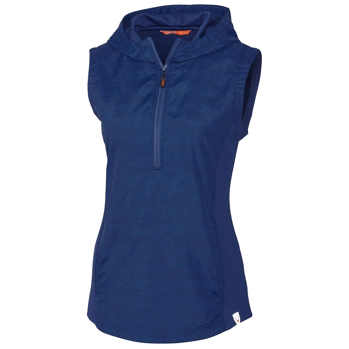 Cutter & Buck Women's Tour Blue Swish Printed Sport Vest 3 Cutter & Buck Women's Tour Blue Swish Printed Sport Vest