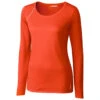 Cutter & Buck Women's College Orange Long Sleeve Jaimie Scoop Neck -Cutter & Buck LBK00014 College Orange F