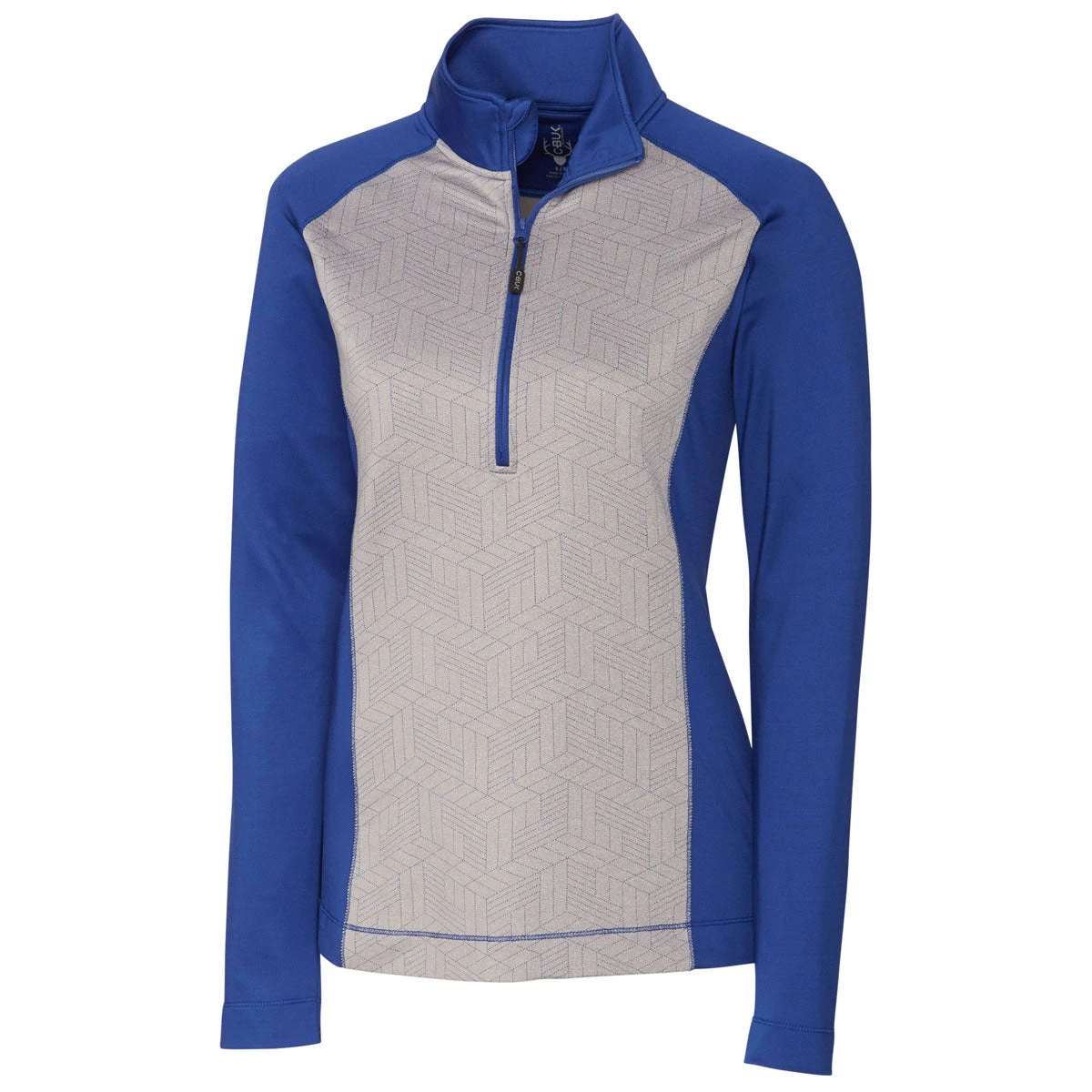 Cutter & Buck Women's Tour Blue All-Star Printed Half Zip 3 Cutter & Buck Women's Tour Blue All-Star Printed Half Zip