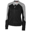 Cutter & Buck Women's Black Pop Fly Full Zip 1 Cutter & Buck Women's Black Pop Fly Full Zip -Cutter & Buck LBK00023 BL F