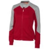 Cutter & Buck Women's Cardinal Red Pop Fly Full Zip -Cutter & Buck LBK00023 CDR F