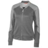 Cutter & Buck Women's Elemental Grey Pop Fly Full Zip 2 Cutter & Buck Women's Elemental Grey Pop Fly Full Zip -Cutter & Buck LBK00023 EG F