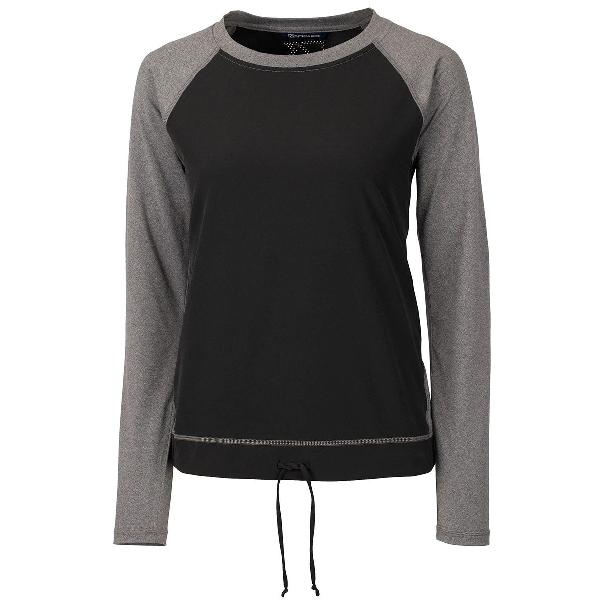 Cutter & Buck Women's Black Response Hybrid Long Sleeve Top 3 Cutter & Buck Women's Black Response Hybrid Long Sleeve Top