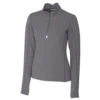 Cutter & Buck Women's Elemental Grey DryTec Traverse Half-Zip -Cutter & Buck LCK00033 EG F