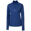 Cutter & Buck Women's Tour Blue DryTec Traverse Half-Zip -Cutter & Buck LCK00033 TBL F