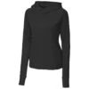 Cutter & Buck Women's Black Traverse Sweatshirt Hoodie -Cutter & Buck LCK00061 BL F